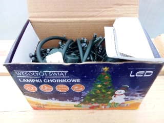Vánoční LED světýlka 15m barevné