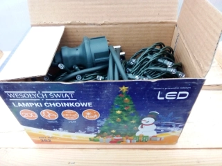 Vánoční LED světýlka 15m modré
