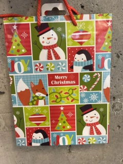 Dárková taška vánoční Merry Christmas  18x22cm