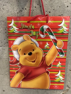 Dárková taška Medvídek Jingle joy   18x22cm