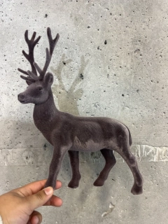 Vánoční dekorace - Sob stojící - 28cm