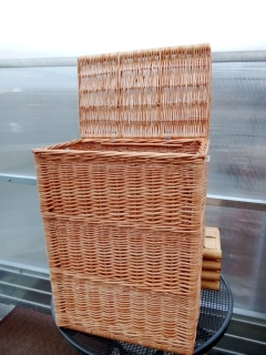 Proutěný koš na prádlo 61 cm