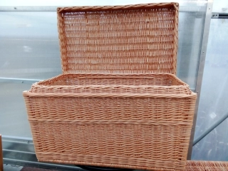 Proutěný koš na prádlo 47 cm