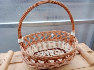 Ratanový koš 30 cm
