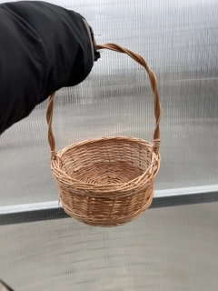 Košík ratanový 24x10cm 