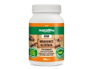 ATAK - PYR Granulát Chrysanthemum 150g Mravenci a klíšťata