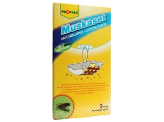 Muskaset - lepová karta 3ks