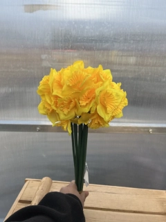 Umělá květina - Narcis žlutý 38cm