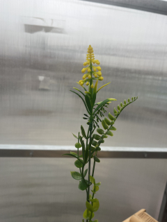 Uměla květina žlutá  50cm