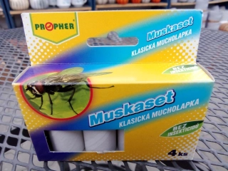 Muskaset - Klasická mucholapka 4ks