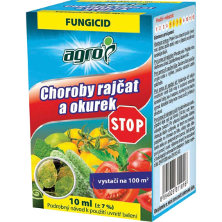 Agro STOP Choroby rajčat a okurek 10ml