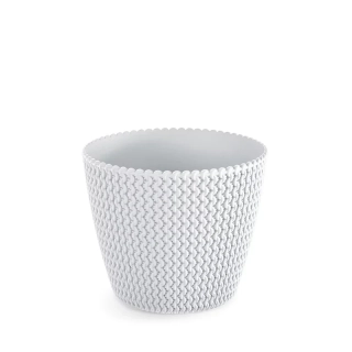 Květináč Splofy 13cm bílá 