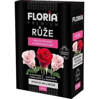 FLORIA Premium hnojivo pro růže – 2,5 kg