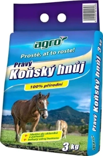 AGRO Pravý koňský hnůj 3kg