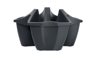 Květináč CROWN 48 cm - antracit