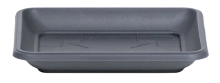 Miska TERRA hranatá 14 cm - antracit