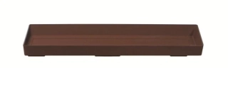 Miska pod truhlík AGRO tmavě hnědá 50cm
