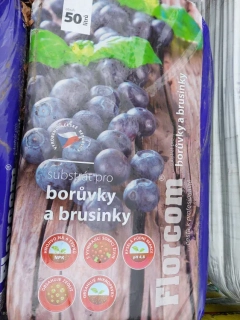 Substrát pro borůvky a brusinky 50l